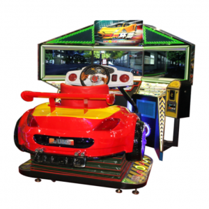 Best Racing Arcade Game For Sale|Coin Operated 3 Screen Out Arcade Racing Machine