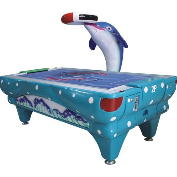 Dolphin Air Hockey Table Arcade Game Machine