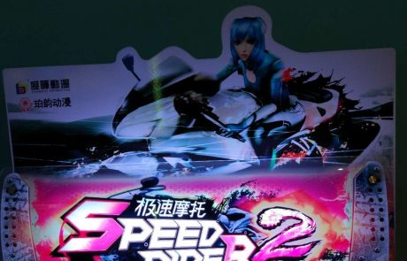 Speed Rider 2 Car Racing Video Game Machine (12)