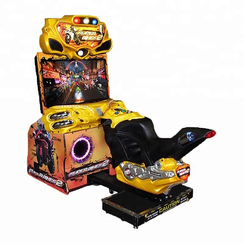 Super Bike 2 Arcade Racing Game For Sale|2022 Best Coin Operated Motorcycle Arcade Game