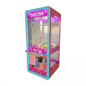 crystal love claw crane game machine