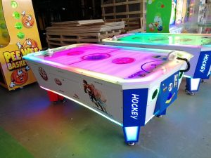 luxury airhockey table arcade game machine 4