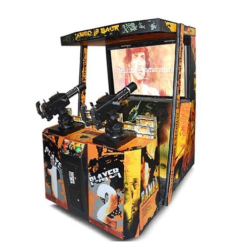 Rambo Arcade Shooing Game Machine For Sale|2022 Best Light Gun Arcade Game Machine