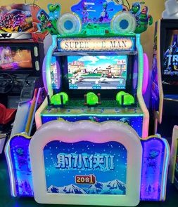 super iceman water shooting game machine 7 1