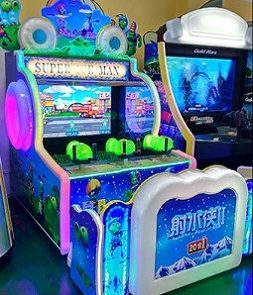 super iceman water shooting game machine 9 2