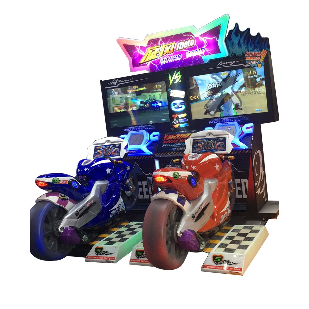 Wind Motor Arcade Racing Games Machine|2022 Best Coin Operated Motorcycle Arcade Came Machine