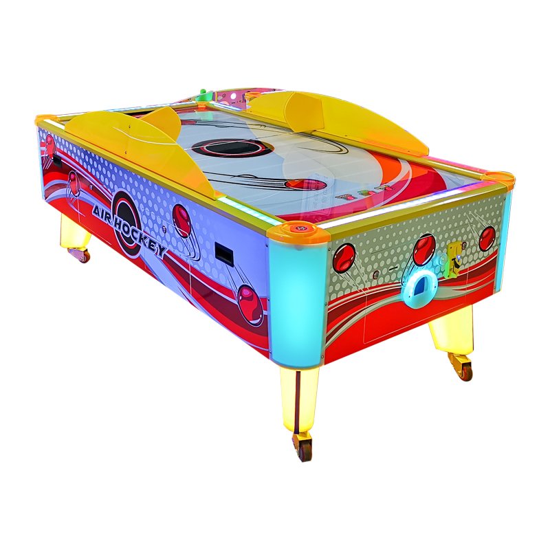 Rainbow Arcade Airhockey Table