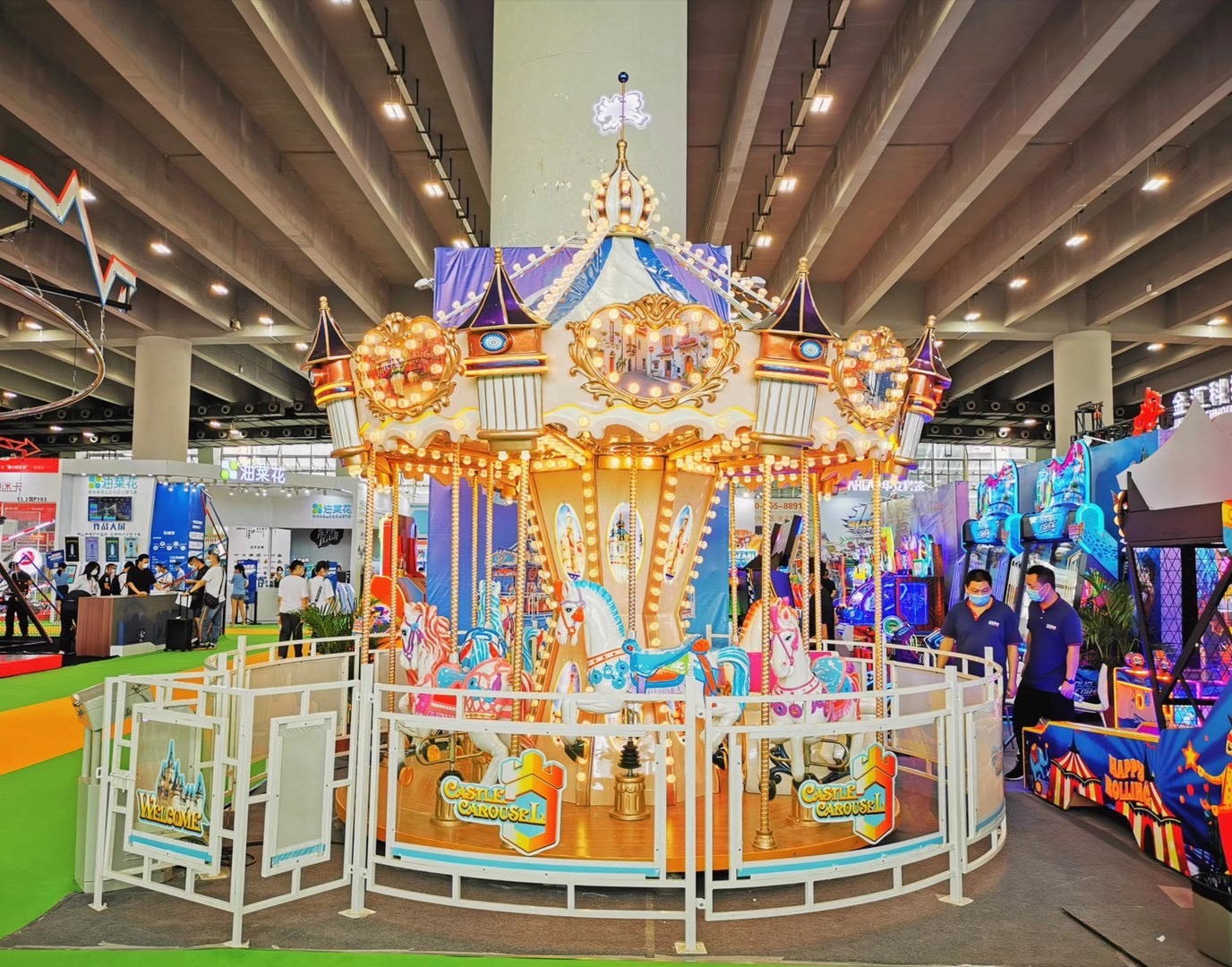 Factory Price 8Seats Palaces Carousel