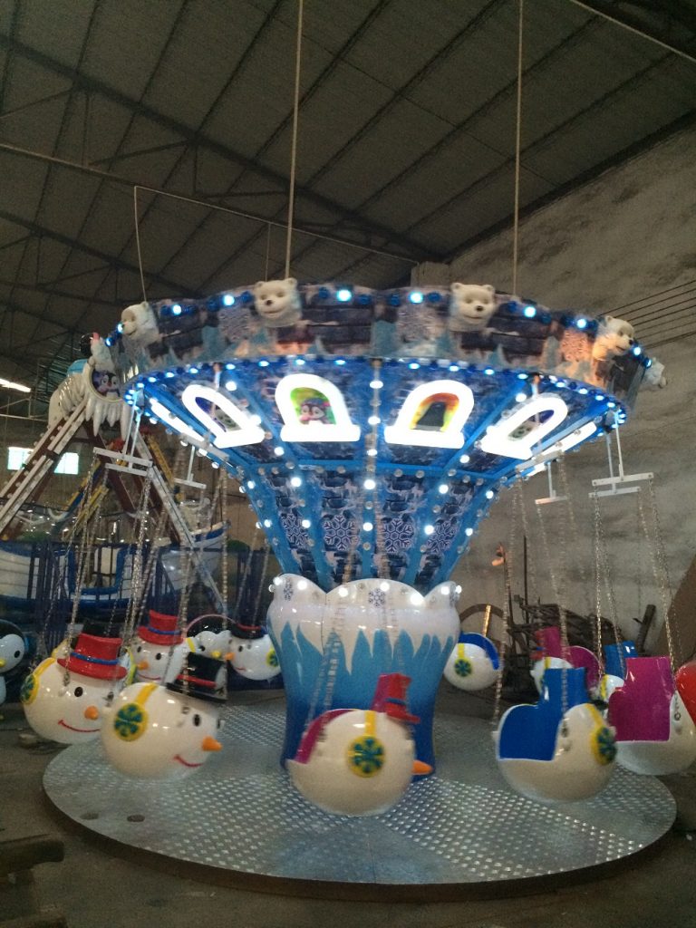 Ice Flying Chair Swing Kids Ride For Sale