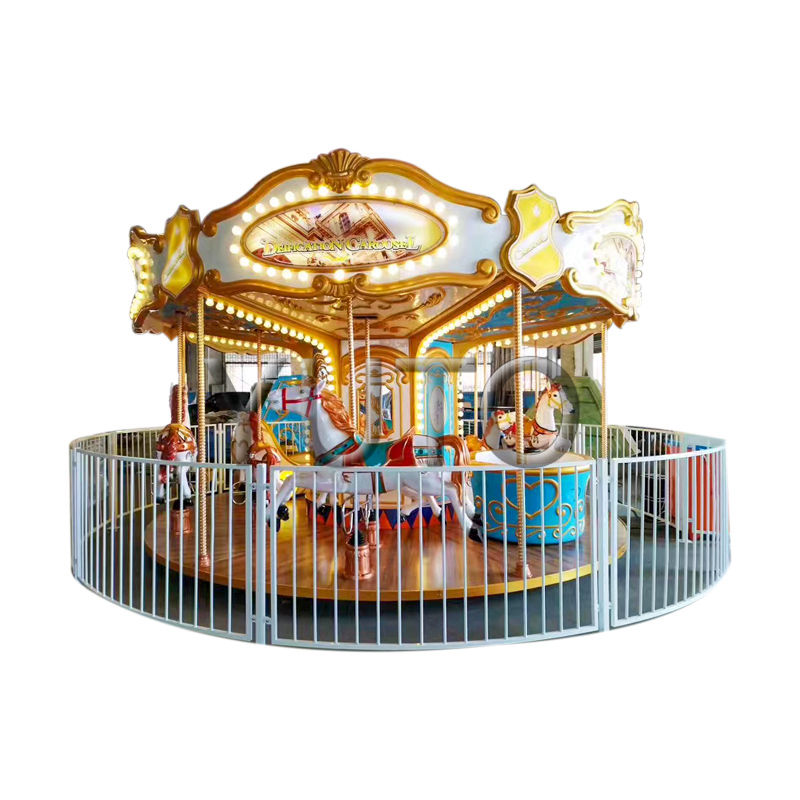 Most Popular Carousel Merry Go Round For Sale|Chinese Horse Carousel Ride Manufacture