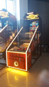 Coin Operated GAME ON Basketball Game Machine