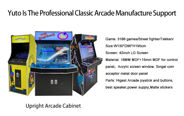 Yuto Is The Professional Classic Arcade Manufacture Support