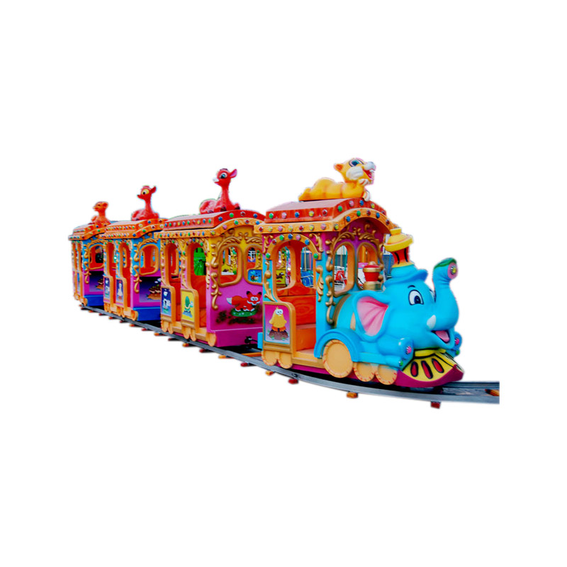 Elephant Train Amusement Park Rail Train Best Amusement Ride Train For Sale|Kiddie Train Ride For Sale