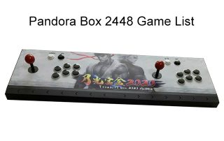 Pandora Box 2448 Game List
