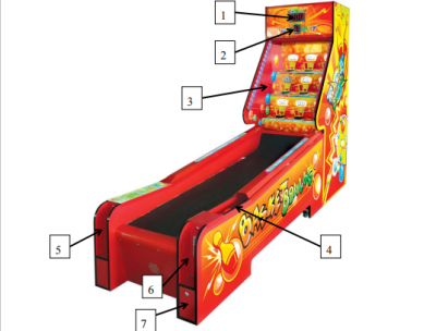 202 Best Skee Ball Basketball Arcade Machine|Skee Ball Arcade Game Machine Made In China