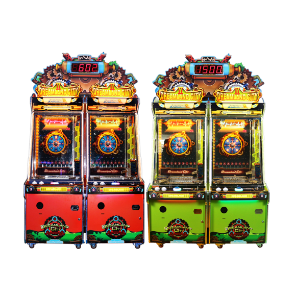 Dreamland City 2 Carnival Coin Pusher Game