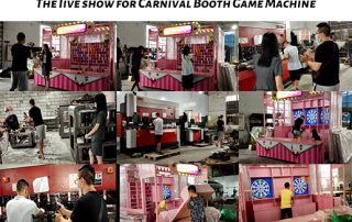 The Iive show for Carnival Booth Game Machine