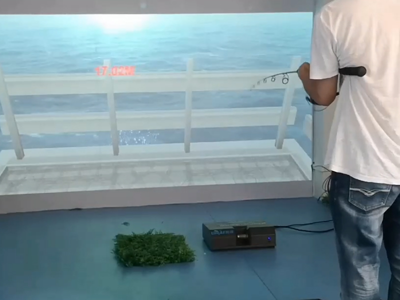 interactive fishing projection