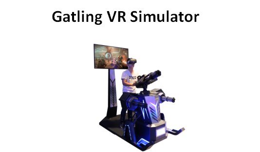 2022 Best Gatling VR Simulator Made in china|Factory Price Gatling VR Simulator For Sale