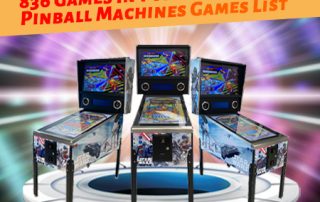 836 Games In 1 Virtual Pinball Machines virtual pinball games list