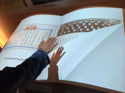 Interactive Projection Book