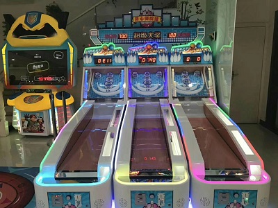 bowling skee ball arcade machine