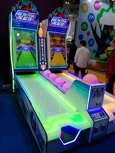 bowling machine arcade