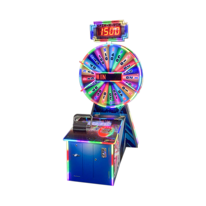 Best Spin The Wheel Arcade Game Machine|China Redemption Ticket Arcade Machine For Sale