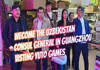 Wecome The Uzbekistan Consul General In Guangzhou Visting Yuto Games