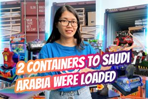 2 Containers To Saudi Arabia Sports Center Were Loaded