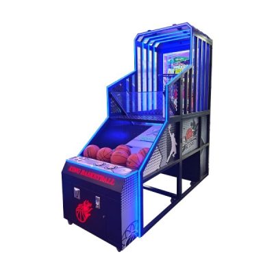 arcade basketball hoop game machine