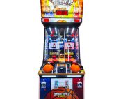 indoor basketball game arcade