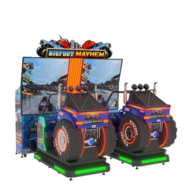 arcade car racing machine