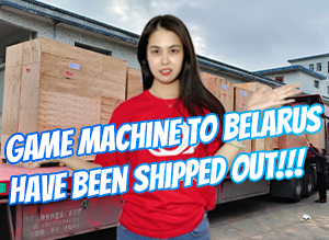 Belarus FEC new game machine delivery out!!!