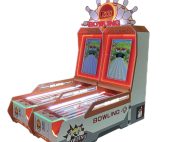 Bowling arcade games machine