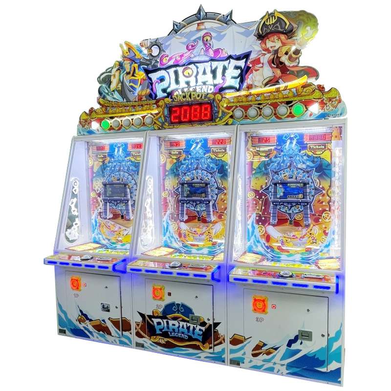 arcade coin pusher games machine