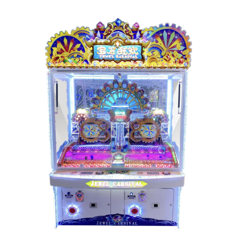 Jewel Carnival Coin Pusher Arcade Game
