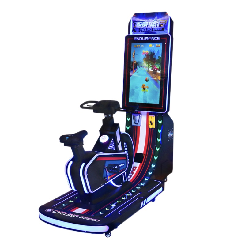 Cycling arcade games