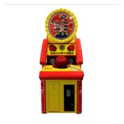 Red and Yellow Boxing Champion Arcade Game Machine