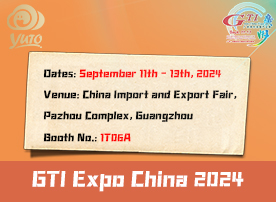 Meet YUTO Team at GTI ASIA EXPO 2024 in China