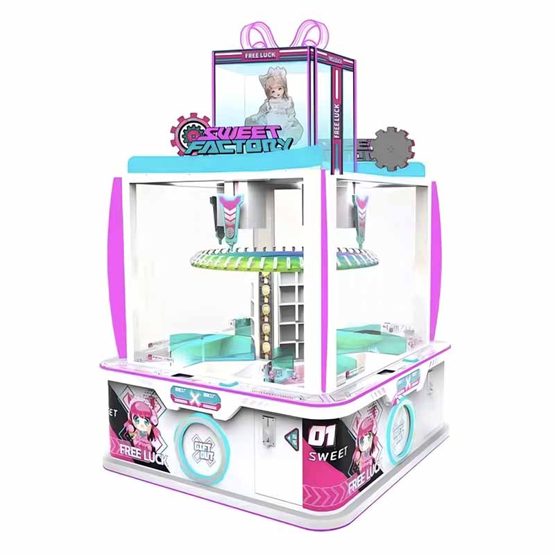 Sweet Factory 4P Arcade Push Gift Game Machine-yuto