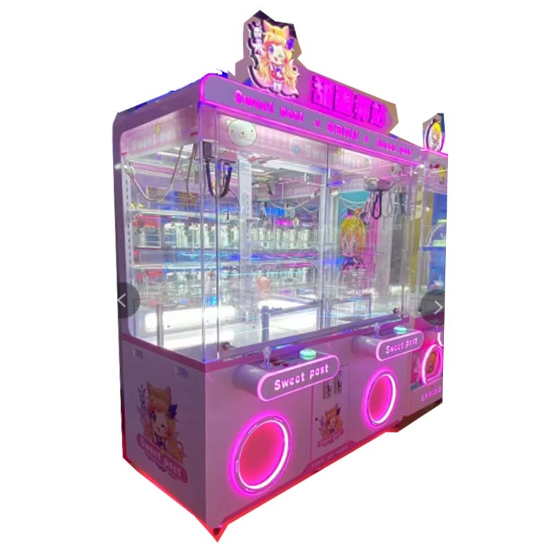 Sweet-Post-Two-Players-Claw-Crane-Vending-Machine