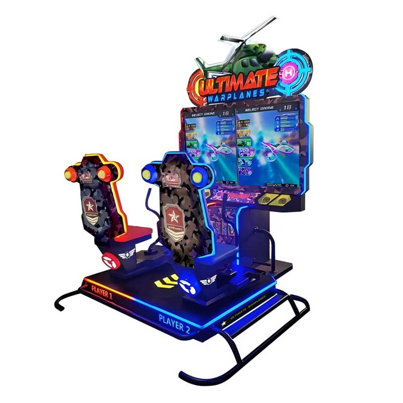 Coin Opeated Airplane Racing Arcade Game Machine-YUTO