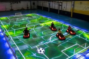 Digital Interactive Bumper Car Football Game