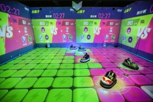 Occupy the Grid Game Mode on Immersive Interactive Bumper Cars