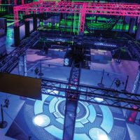 interacitve-bumper-car-floor-projection-for-trampoline-parks